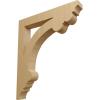imageEkena Millwork CORW02X08X09ELRW Small Ellis Wood Corbels 1 12quotW x 7 12quotD x 9quotH RubberwoodCherry
