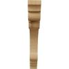 imageEkena Millwork CORW02X08X09ELRW Small Ellis Wood Corbels 1 12quotW x 7 12quotD x 9quotH RubberwoodCherry