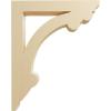 imageEkena Millwork CORW02X08X09ELRW Small Ellis Wood Corbels 1 12quotW x 7 12quotD x 9quotH RubberwoodMaple