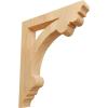 imageEkena Millwork CORW02X08X09ELRW Small Ellis Wood Corbels 1 12quotW x 7 12quotD x 9quotH RubberwoodRed Oak