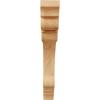 imageEkena Millwork CORW02X08X09ELRW Small Ellis Wood Corbels 1 12quotW x 7 12quotD x 9quotH RubberwoodRed Oak