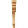 imageEkena Millwork CORW02X08X09ELRW Small Ellis Wood Corbels 1 12quotW x 7 12quotD x 9quotH RubberwoodRed Oak