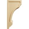 imageEkena Millwork CORW03X04X08DIRW Diane Recessed Wood Corbels 3 14quotW x 4quotD x 8quotH RubberwoodAlder