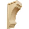 imageEkena Millwork CORW03X04X08DIRW Diane Recessed Wood Corbels 3 14quotW x 4quotD x 8quotH RubberwoodAlder