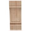 imageEkena Millwork CORW03X04X08DIRW Diane Recessed Wood Corbels 3 14quotW x 4quotD x 8quotH RubberwoodCherry