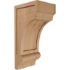 imageEkena Millwork CORW03X04X08DIRW Diane Recessed Wood Corbels 3 14quotW x 4quotD x 8quotH RubberwoodCherry