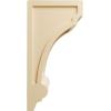 imageEkena Millwork CORW03X04X08DIRW Diane Recessed Wood Corbels 3 14quotW x 4quotD x 8quotH RubberwoodMaple