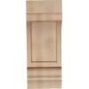 imageEkena Millwork CORW03X04X08DIRW Diane Recessed Wood Corbels 3 14quotW x 4quotD x 8quotH RubberwoodMaple