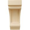 imageEkena Millwork CORW03X04X08DIRW Diane Recessed Wood Corbels 3 14quotW x 4quotD x 8quotH RubberwoodMaple