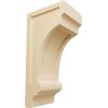imageEkena Millwork CORW03X04X08DIRW Diane Recessed Wood Corbels 3 14quotW x 4quotD x 8quotH RubberwoodMaple