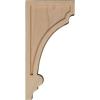 imageEkena Millwork CORW03X04X08DIRW Diane Recessed Wood Corbels 3 14quotW x 4quotD x 8quotH RubberwoodMaple