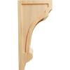imageEkena Millwork CORW03X04X08DIRW Diane Recessed Wood Corbels 3 14quotW x 4quotD x 8quotH RubberwoodRed Oak