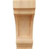 imageEkena Millwork CORW03X04X08DIRW Diane Recessed Wood Corbels 3 14quotW x 4quotD x 8quotH RubberwoodRed Oak