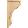 imageEkena Millwork CORW03X04X08DIRW Diane Recessed Wood Corbels 3 14quotW x 4quotD x 8quotH RubberwoodRed Oak