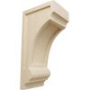 imageEkena Millwork CORW03X04X08DIRW Diane Recessed Wood Corbels 3 14quotW x 4quotD x 8quotH RubberwoodRubberwood