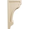 imageEkena Millwork CORW03X04X08DIRW Diane Recessed Wood Corbels 3 14quotW x 4quotD x 8quotH RubberwoodRubberwood