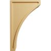 imageEkena Millwork CORW03X05X08LWRW Medium Lawson Wood Corbels 3quotW x 5 12quotD x 8quotH RubberwoodAlder