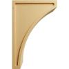 imageEkena Millwork CORW03X05X08LWRW Medium Lawson Wood Corbels 3quotW x 5 12quotD x 8quotH RubberwoodAlder