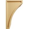 imageEkena Millwork CORW03X05X08LWRW Medium Lawson Wood Corbels 3quotW x 5 12quotD x 8quotH RubberwoodAlder