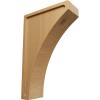 imageEkena Millwork CORW03X05X08LWRW Medium Lawson Wood Corbels 3quotW x 5 12quotD x 8quotH RubberwoodCherry