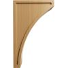 imageEkena Millwork CORW03X05X08LWRW Medium Lawson Wood Corbels 3quotW x 5 12quotD x 8quotH RubberwoodCherry