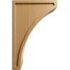 imageEkena Millwork CORW03X05X08LWRW Medium Lawson Wood Corbels 3quotW x 5 12quotD x 8quotH RubberwoodCherry