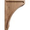 imageEkena Millwork CORW03X05X08LWRW Medium Lawson Wood Corbels 3quotW x 5 12quotD x 8quotH RubberwoodMahogany