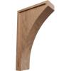 imageEkena Millwork CORW03X05X08LWRW Medium Lawson Wood Corbels 3quotW x 5 12quotD x 8quotH RubberwoodMahogany