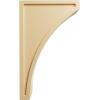imageEkena Millwork CORW03X05X08LWRW Medium Lawson Wood Corbels 3quotW x 5 12quotD x 8quotH RubberwoodMaple