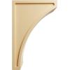 imageEkena Millwork CORW03X05X08LWRW Medium Lawson Wood Corbels 3quotW x 5 12quotD x 8quotH RubberwoodMaple