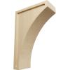imageEkena Millwork CORW03X05X08LWRW Medium Lawson Wood Corbels 3quotW x 5 12quotD x 8quotH RubberwoodRubberwood