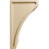 imageEkena Millwork CORW03X05X08LWRW Medium Lawson Wood Corbels 3quotW x 5 12quotD x 8quotH RubberwoodRubberwood