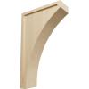 imageEkena Millwork CORW03X05X08LWRW Medium Lawson Wood Corbels 3quotW x 5 12quotD x 8quotH RubberwoodRubberwood