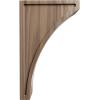 imageEkena Millwork CORW03X05X08LWRW Medium Lawson Wood Corbels 3quotW x 5 12quotD x 8quotH RubberwoodWalnut