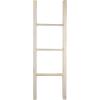 imageEkena Millwork DECR019X072X04LDRBR Vintage Farmhouse 5 Rung Ladder Barnwood Decor Collection 19quotW x 72quotH x 3 12quotD Weathered BrownChalk Dust White
