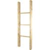 imageEkena Millwork DECR019X072X04LDRBR Vintage Farmhouse 5 Rung Ladder Barnwood Decor Collection 19quotW x 72quotH x 3 12quotD Weathered BrownDriftwood Blue