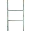 imageEkena Millwork DECR019X072X04LDRBR Vintage Farmhouse 5 Rung Ladder Barnwood Decor Collection 19quotW x 72quotH x 3 12quotD Weathered BrownDriftwood Blue