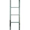 imageEkena Millwork DECR019X072X04LDRBR Vintage Farmhouse 5 Rung Ladder Barnwood Decor Collection 19quotW x 72quotH x 3 12quotD Weathered BrownDriftwood Blue