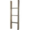 imageEkena Millwork DECR019X072X04LDRBR Vintage Farmhouse 5 Rung Ladder Barnwood Decor Collection 19quotW x 72quotH x 3 12quotD Weathered BrownDriftwood Blue