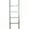 imageEkena Millwork DECR019X072X04LDRBR Vintage Farmhouse 5 Rung Ladder Barnwood Decor Collection 19quotW x 72quotH x 3 12quotD Weathered BrownDriftwood Blue