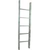 imageEkena Millwork DECR019X072X04LDRBR Vintage Farmhouse 5 Rung Ladder Barnwood Decor Collection 19quotW x 72quotH x 3 12quotD Weathered BrownDriftwood Blue
