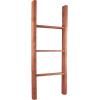 imageEkena Millwork DECR019X072X04LDRBR Vintage Farmhouse 5 Rung Ladder Barnwood Decor Collection 19quotW x 72quotH x 3 12quotD Weathered BrownSalvage Red