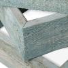 imageEkena Millwork DECR15SBSQOBBR Set of 3 Square Open Back Vintage Farmhouse Shadow Box Shelves Barnwood Decor Collection Weathered BrownDriftwood Blue