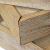imageEkena Millwork DECR15SBSQOBBR Set of 3 Square Open Back Vintage Farmhouse Shadow Box Shelves Barnwood Decor Collection Weathered BrownNatural Barnwood