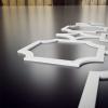 imageEkena Millwork WALP16X16ANDCASE10 Anderson Decorative Fretwork Wall Panels in Architectural Grade PVC Medium 10PackPVC