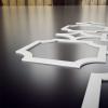 imageEkena Millwork WALP16X16ANDCASE10 Anderson Decorative Fretwork Wall Panels in Architectural Grade PVC Medium 10PackPVC