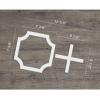 imageEkena Millwork WALP16X16BRDCASE10 Bradley Decorative Fretwork Wall Panels in Architectural Grade PVC Medium 10PackPVC