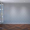 imageEkena Millwork WALW16X16X0375PENCH Pendleton 38quotT Decorative Fretwork Wall Panels 10 14quot W X 15 H CherryPVC