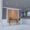 imageEkena Millwork WALW16X16X0375PENCH Pendleton 38quotT Decorative Fretwork Wall Panels 10 14quot W X 15 H CherryPVC