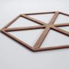 imageEkena Millwork WALW16X16X0375PENCH Pendleton 38quotT Decorative Fretwork Wall Panels 10 14quot W X 15 H CherryWalnut